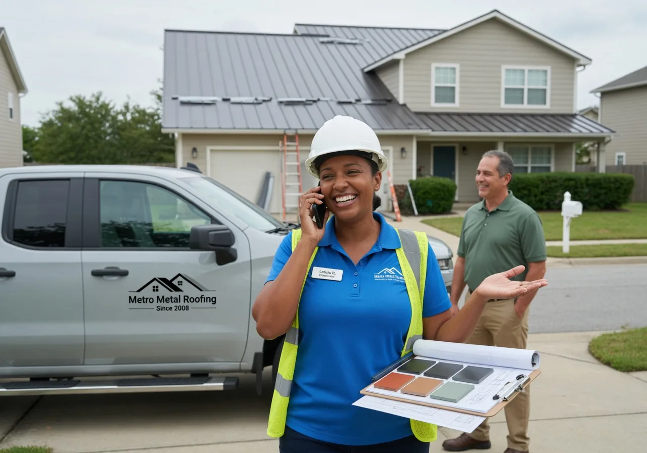 Storm Damage Metal Roof Repair in Laurelville, OH
